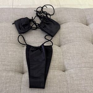 SHEIN Black Bikini Set